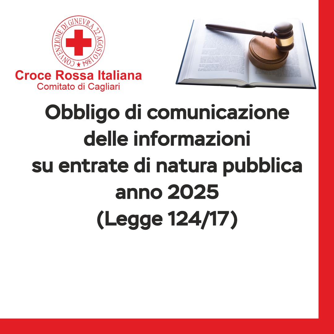 Obbligo di Comunicazione delle Informazioni su entrate di natura pubblica – Anno 2025